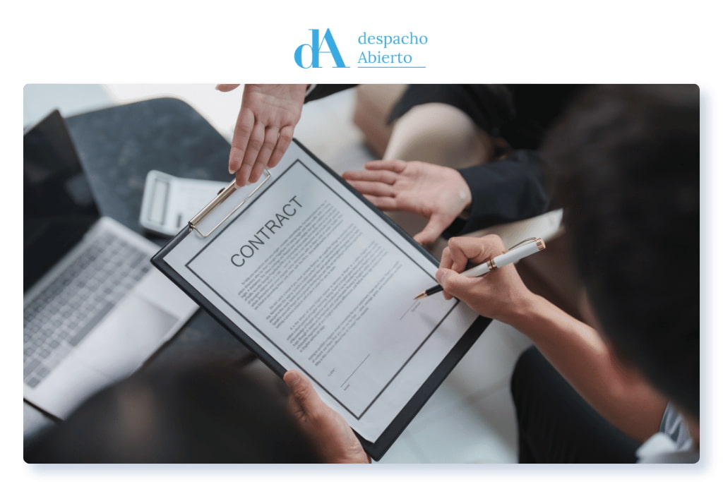 Firma del contrato de compraventa de una empresa